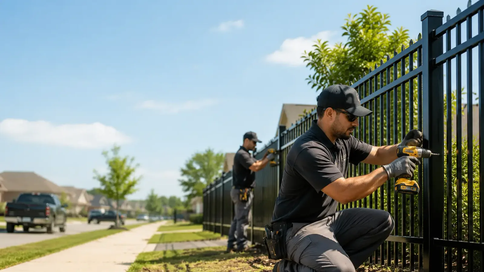 Metal Fence Installation in Pontiac, MO